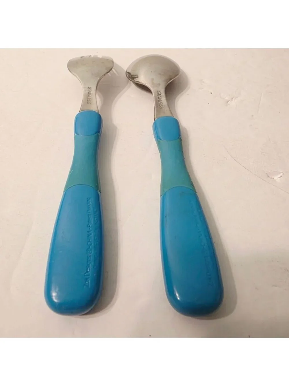 Vtg Stainless Toddler Disney Pixar Finding Nemo Silverware Spoon Fork ZAK